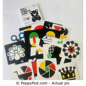 wholesale Direct Factory Wholesale High Contrast Montessori <b>Baby</b> Flash Cards For Bulk <b>Supply</b> Featuring Premium Custom Printed - Product Image 2