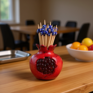 Polyester Pomegranate <b>Toothpick</b> Holder - Product Image 3
