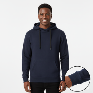 Sweat à capuche pour homme, personnalisation, classique, hiver, polaire chaud, pull-over, mode streetwear, décontracté pour homme, doux, vêtements de sport personnalisés, ajusté - Product Image 5