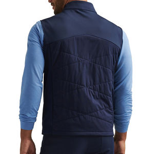 เสื้อกั๊กกันความร้อนแบบไฮบริดมีหลายกระเป๋าสำหรับผู้ชายแขนกุดให้ความอบอุ่นไซส์ใหญ่พิเศษสำหรับฤดูหนาว - Product Image 2