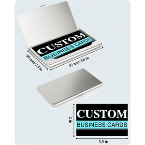 Tarjetas de visita que hablan volúmenes adaptados a la visión de su marca Tarjetas de visita de estilo retro Personalizadas Muy adecuado Profesional - Product Image 4