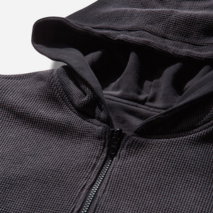 Sudadera con Capucha de Algodón 100% Orgánico con Lavado Ácido, Estilo Urbano, Corte Regular, Bolsillos, Secado Rápido, Transpirable, para Hombre, Invierno, TWILL - Product Image 4