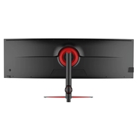 Moniteur de jeu LED ultra large 49 pouces 5K 5120*1440 Écran incurvé Taux de rafraîchissement 75Hz avec port Type C pour PS