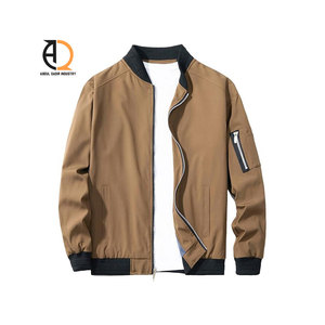 Veste Bomber pour Homme Veste Brodée Automne Hiver Col Montant Homme - Product Image 6