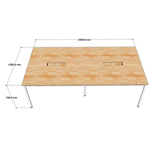 OMA HBOM009 2m4 Muebles de Oficina de Diseño Minimalista en Madera Natural Bn Hp - Product Image 5