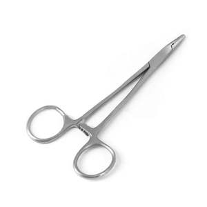 Portaagujas de madera Crile desechable, de 15cm fórceps, aguja Mayo Hegar de alta calidad, soporte de aguja de acero inoxidable de un solo uso - Product Image 6