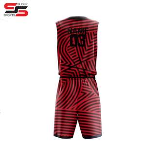 Ensemble d'uniformes de basket-ball sublimés unisexe pour hommes et femmes en tailles jeunes et adultes - Product Image 2