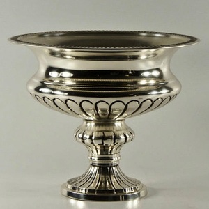 Shiny Brown Modern Aluminum/Brass <b>Floor</b> <b>Vase</b> Table Centerpiece Decoration New Design Luxury Tabletop Christmas Wedding Decor - Product Image 2