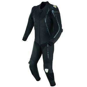 Precio al por mayor de cuero auténtico trajes de carreras de motos chaqueta de la motocicleta Unisex transpirable Color personalizado de dos piezas traje de motorista - Product Image 2