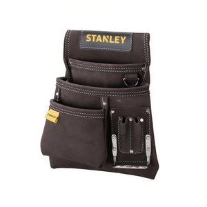 Pochette en cuir Stanley pour clous et marteau, pour le rangement des outils, sac de travail durable - Product Image 2