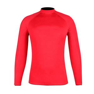 Nuevo estilo Digital sublimación impresa Rash Guard hombres gimnasio manga corta Fitness Rash Guard - Product Image 4