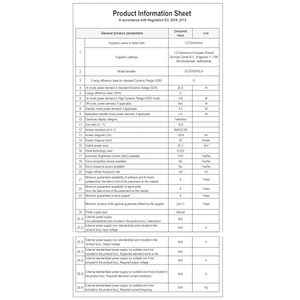 55-Inch 4K UHD Smart <b>TV</b> with AI Processor Surround Sound Audio 120Hz Built-In <b>Speaker</b> LED Backlight and Black Color - Product Image 1