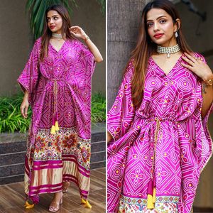 New Arrival High Quality Designer <strong>Fancy</strong> Indian Outfit Pure Gaji Silk <strong>Kaftan</strong> With Digital Printed Online Shopping India - Product Image 2