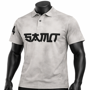 Camiseta Polo Personalizada con Logotipo Gráfico para Hombre, Manga Corta, Estilo Casual Urbano, Fabricante de Ropa al por Mayor - Product Image 1