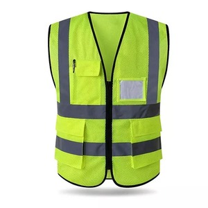 Uniforme de seguridad de alta visibilidad, chaleco reflectante, venta al por mayor, chaleco de seguridad vial, ropa de seguridad para Trabajadores viales - Product Image 1