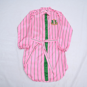 Vestido Formal Profesional de Diseñador para Mujer, Manga Larga, Moderno, de Seda, con Logotipo Bordado, Decoración con Botones, Largo hasta la Rodilla, para Fiestas y Uso Diario - Product Image 3
