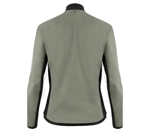 SPRINT SPORTS Unisex Full Zip Windproof Eco-Friendly Quick Dry <b>Cycling</b> <b>Jacket</b> Long Sleeve Mustard Color 100% Polyester Adult - Product Image 4