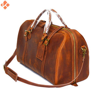 Offre Spéciale sac de sport en cuir véritable de haute qualité pour hommes sac de voyage - Product Image 3