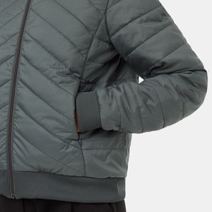 Chaqueta Bomber de Manga Larga para Mujer de Alta Calidad con Cuello Alto, Cremallera Completa, Transpirable, Impermeable y Cortavientos, Mezcla de Algodón - Product Image 5