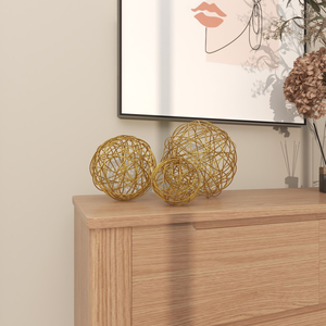 Sculpture artisanale en métal classique moderne, figurine unique pour l'intérieur de la maison, ornement de table pour le salon, bureau, décoration - Product Image 2