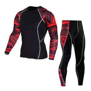 Combinaison de sport MMA Kickboxing, Rashguard MMA BJJ, T-shirts Rash Guard, vêtements de fitness, ensemble de boxe - Product Image 1