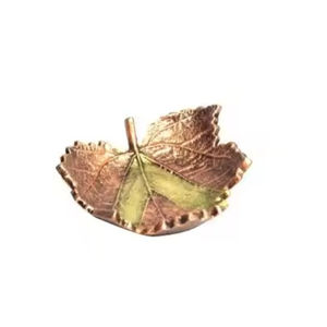 Exclusive Quality Custom Size Leaf Decorative Bowl Aluminium Gold Dessert Server Chocolate <b>Serving</b> Bowl <b>Dish</b> For Hotel Supplies - Product Image 3