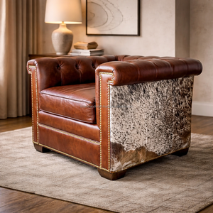 Sofá Individual de Lujo Diseñado para Elevar el Ambiente de la Sala de Estar con Artesanía Superior y Mayor Relajación - Product Image 1