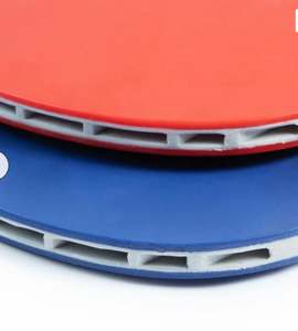 Raquettes de tennis de table en caoutchouc hautement élastiques, poignée ultra-adhérente, durables, longue durée de vie, logo personnalisé - Product Image 2