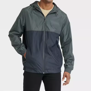 Ropa de Exterior al por Mayor, Chaqueta Cortavientos Impermeable Deportiva para Correr con Logotipo Personalizado para Hombre - Product Image 1