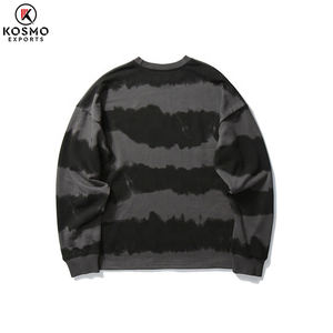 Custom Men's Cotton <b>Fleece</b> Tie Dye Hoodie & <b>Sweatshirts</b> Streetwear Pullover with Tie Dye Print Fashionable Winter Street Wear - Product Image 2