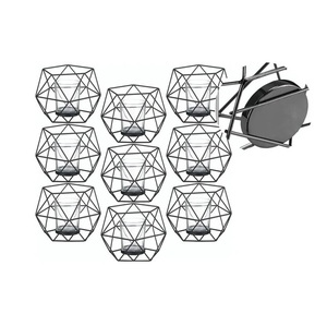 Marvelous metal tabletop votive <b>holder</b> indoor & outdoor <b>tealight</b> candle <b>holder</b> home hotel office wedding party decoration - Product Image 1