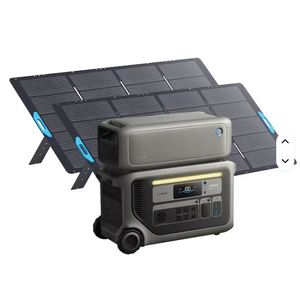 Nueva Estación de Energía Portátil F3000 con 2 Paneles Solares de 400W, 3072Wh, 6000W, Generadores Solares Recargables - Product Image 2