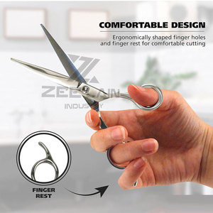 Tijeras de peluquero hechas a medida al por mayor con diseño único de color sólido y hoja afilada de acero inoxidable - Product Image 5