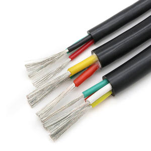 Cable Eléctrico de Cobre Estañado KF-200, Cable de Goma de Cobre Sólido Resistente al Calor con Recubrimiento de Teflón de Alta Temperatura, Cable de Silicona. - Product Image 4
