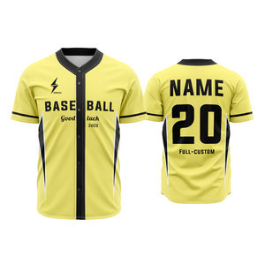 Uniformes de jerseys de béisbol de moda baratos de fabricación profesional de Pakistán - Product Image 4