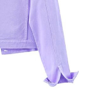 Veste courte chaude de qualité supérieure pour femmes pour l'hiver avec personnalisation de style vintage Veste en jean tendance - Product Image 6