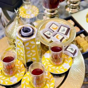 2024 último quemador de incienso árabe Oud Bakhoor de alta calidad madre perla incrustaciones Mukhbar al por mayor para uso religioso - Product Image 3