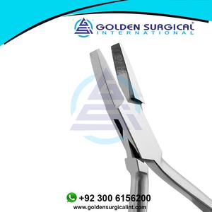 Pince à nez plat pour endodontiste dentaire orthodontique | Outils de dentisterie dentaire en gros pas cher prix bas quantité minimale de commande - Product Image 5