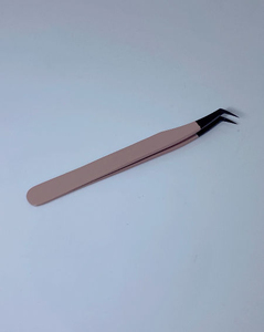 Pince à cils professionnelle en acier inoxydable antistatique outil de beauté à pointe pointue pour les extensions de cils prix compétitif - Product Image 3