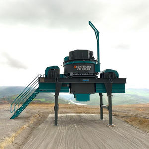 Vertical Shaft Impact Crusher <b>Machine</b> VSI 60-90 T/H Sand Making <b>Machine</b> Bearing PLC Gearbox Pump Engine Motor High Productivity - Product Image 1