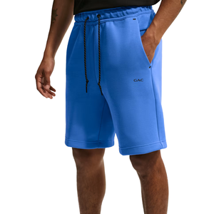 <b>Mens</b> Solid Front Knitted Cotton Fleece High Waist Drawstring <b>Shorts</b> Casual Athletic Quick Dry Soft Breathable Summer Gym <b>Lounge</b> - Product Image 4