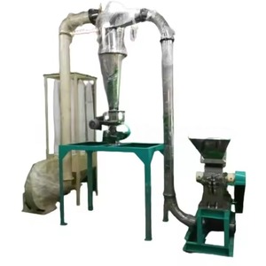 Broyeur d'acier inoxydable de machine de pulvérisateur de broyeur à marteaux de capacité élevée pour la fabrication de poudre de meulage de grain de traitement d'épice-usine - Product Image 5