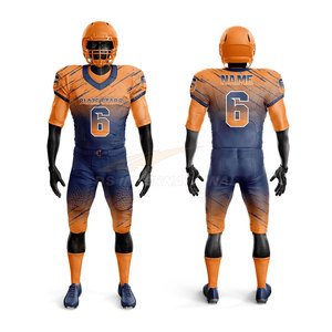 Custom American Football Jersey Uniforms Embroidery Tackle Twill <b>Personalized</b> Designs Team Wear Quality Stitching Players <b>Fans</b> - Product Image 5
