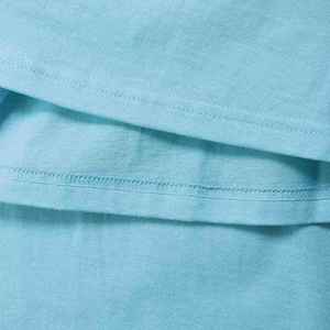 เสื้อกล้ามถักคอโอสีฟ้าอ่อนสำหรับผู้ชาย สวมใส่สบายๆ - Product Image 5