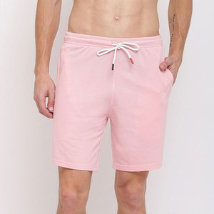 Shorts décontractés pour hommes en coton 100% avec logo personnalisé - Séchage rapide et écologiques, taille mi-haute, tailles adultes, fabriqués au Pakistan - Product Image 1