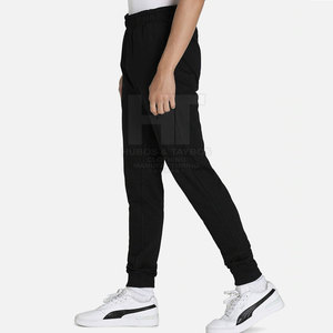 กางเกงวิ่งจ๊อกกิ้งลำลองสำหรับผู้ชายผ้าคอตตอนน้ำหนักเบาเป็นมิตรกับสิ่งแวดล้อมผ้า100% ดีไซน์ใหม่ล่าสุดขายดีติดป้ายตามต้องการ - Product Image 3