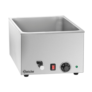 Bain-marie double GN 1/1 avec robinet pour un contrôle efficace de la température dans les cuisines commerciales - Product Image 1