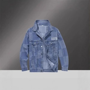 Otoño Invierno nueva chaqueta de tendencia de moda para hombres cuello de gran tamaño grueso de alta calidad chaqueta de estilo de motocicleta informal para jóvenes - Product Image 2