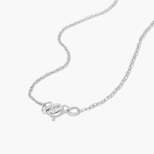 0.85CT Pear Shape White Topaz Pendant <b>Necklace</b> 14K White Gold Birthstone Jewelry Diamond Fine Jewelry OEM ODM Supplier Gift - Product Image 3