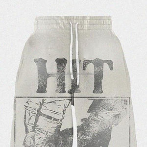 2025 nouvelle vente chaude personnalisée fermeture éclair survêtements détresse Patch lavage à l'acide et survêtement ensemble survêtement évasé pour hommes de haute qualité - Product Image 6